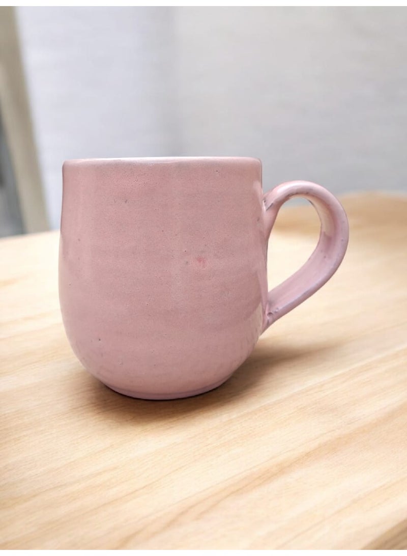 كلور زون بوتري مج 200 ملي بشكل مميز ، آمن للاستخدام في الميكروويف، مصنوع يدويًا من الفخار - Image 1